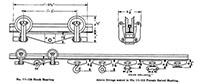 2000 Pound (lb) Capacity Four Wheel Trolley (US-180) - 2