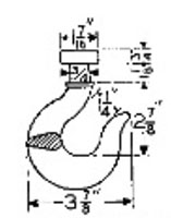 1/2 Ton Capacity Trolley Load Hook (A-160) - 2